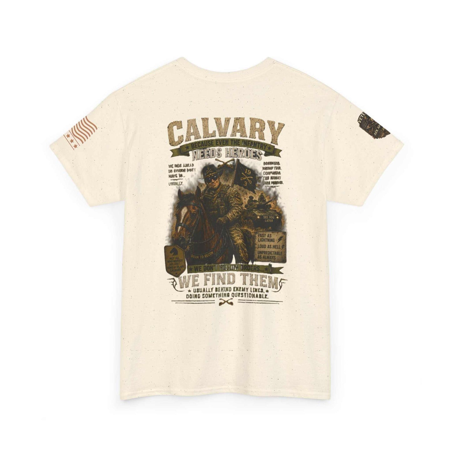 Calvary Vintage Truck Tee — “We Find Them” Rescue Tribute Shirt