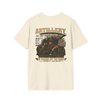 AEK Veteran Badge T-Shirt — Field Artillery Tee