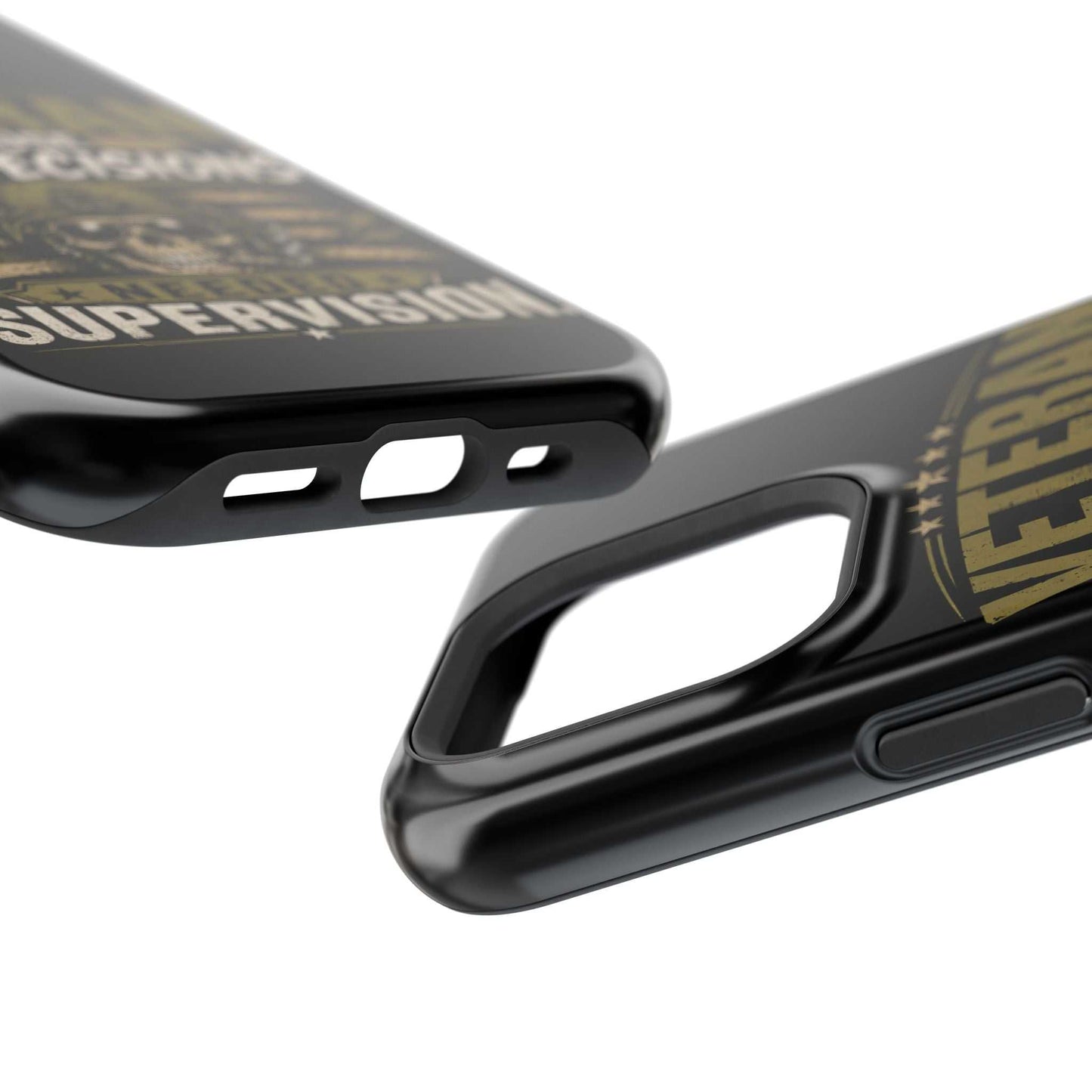 Veteran "Because Bad Decisions Needed Supervision" Impact-Resistant Phone Case