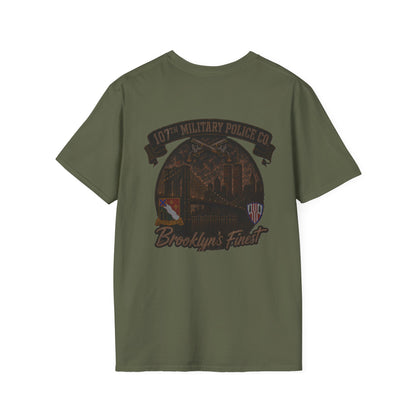 AEK Unit T-Shirt — 107th Military Police Tee "Brooklyn's Finest" WTC