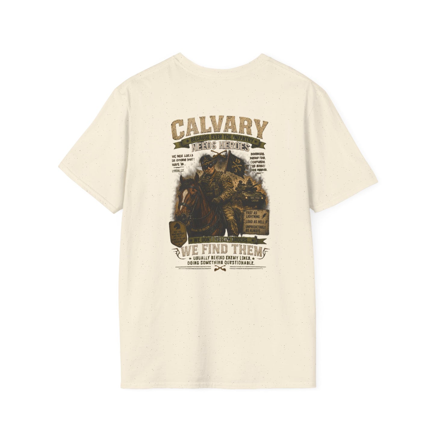 AEK Veteran Badge T-Shirt — Calvary Tee
