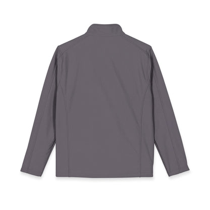Embroidered Men's Soft Shell Jacket – Classic Port Authority Windbreaker, Durable Outdoor Layer