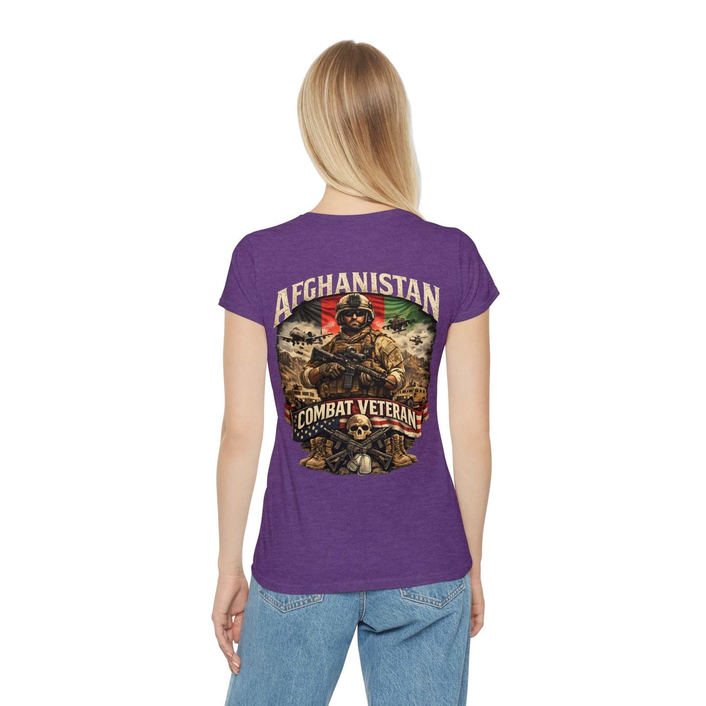 Afghanistan Combat Veteran Women's T-Shirt