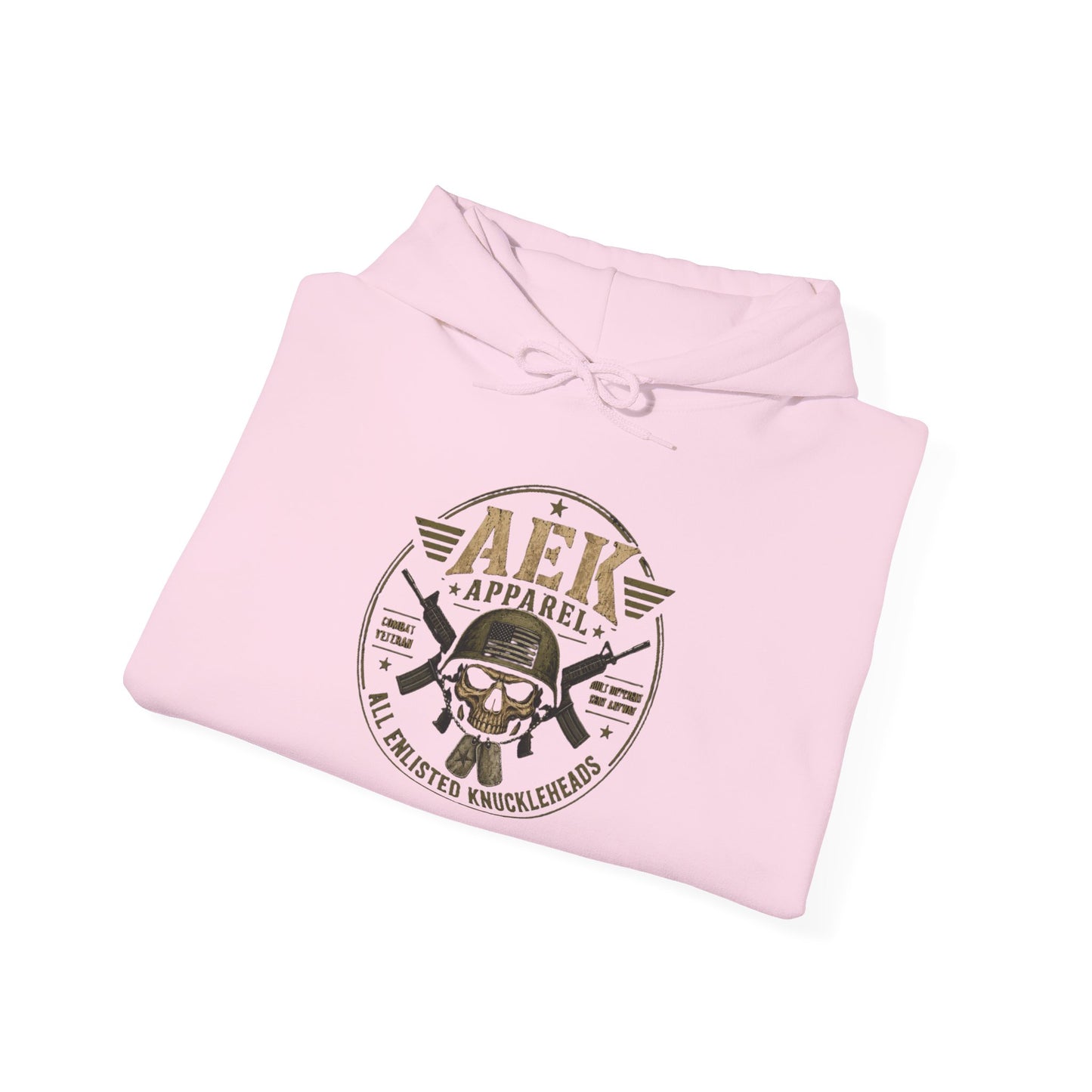 USMC Hoodie - Pride Is Forever Marine Corps Sweatshirt (AEK Skull Design)
