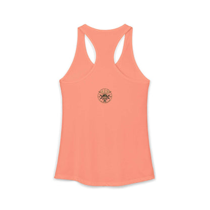 Women's Racerback Tank - "Cute Enough to Stop Traffic"