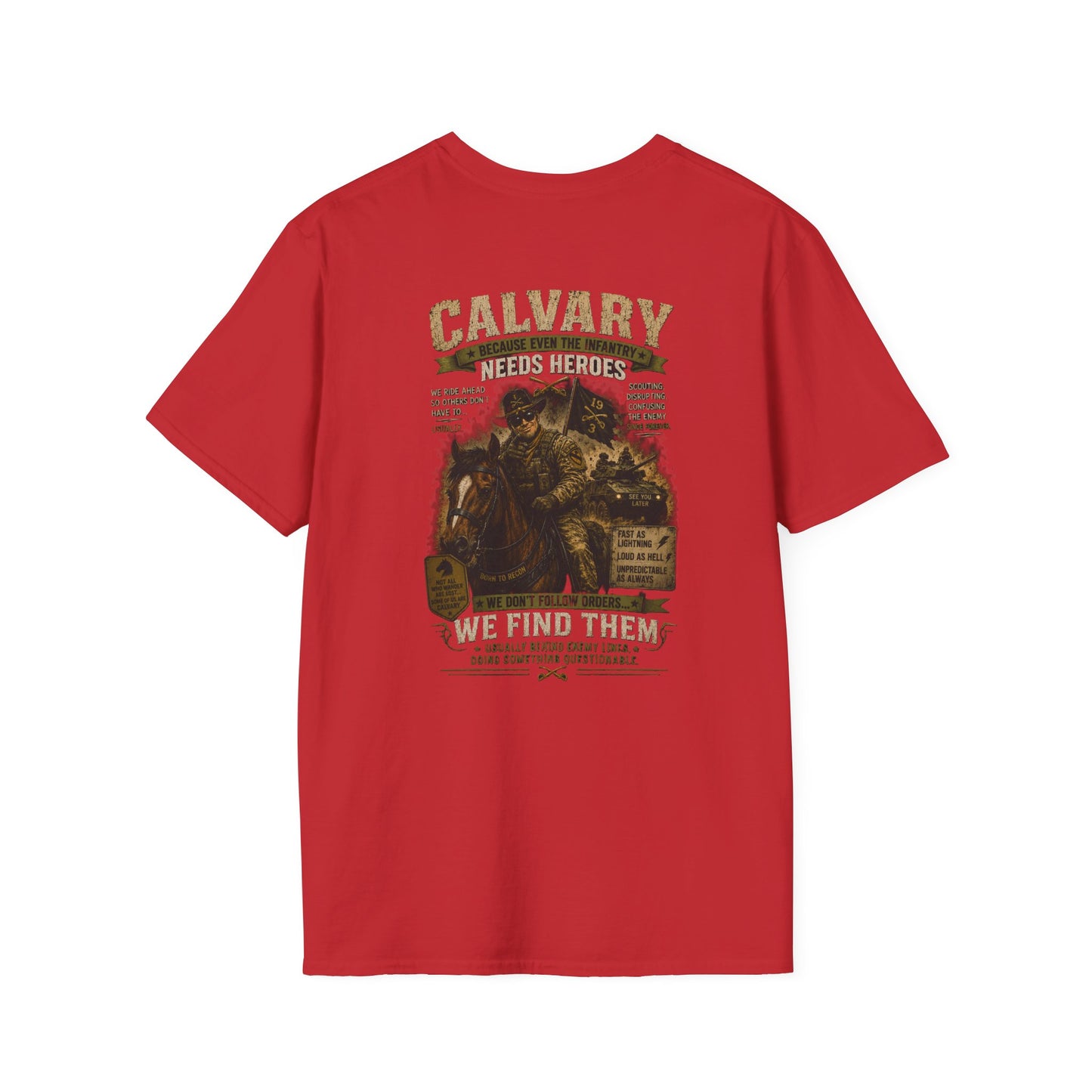 AEK Veteran Badge T-Shirt — Calvary Tee
