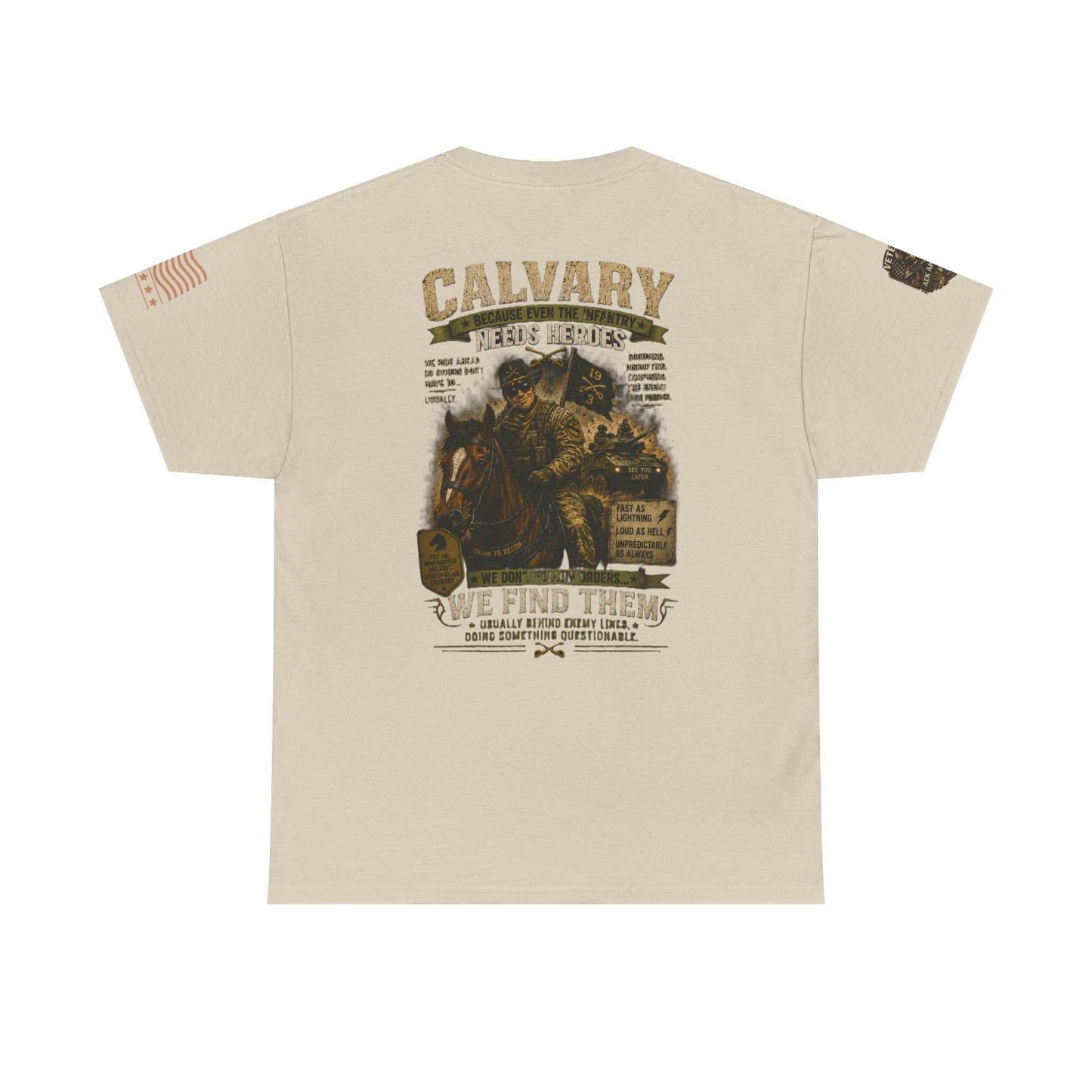 Calvary Vintage Truck Tee — “We Find Them” Rescue Tribute Shirt