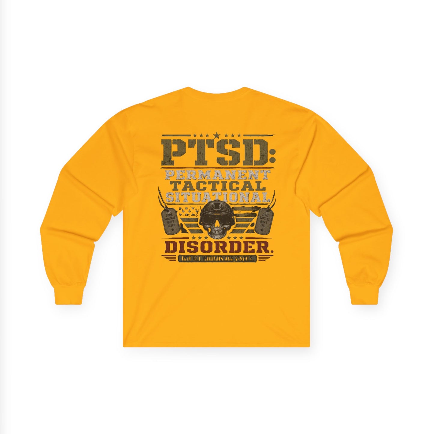 PTSD: Permanent Tactical Situational Disorder Long Sleeve Tee