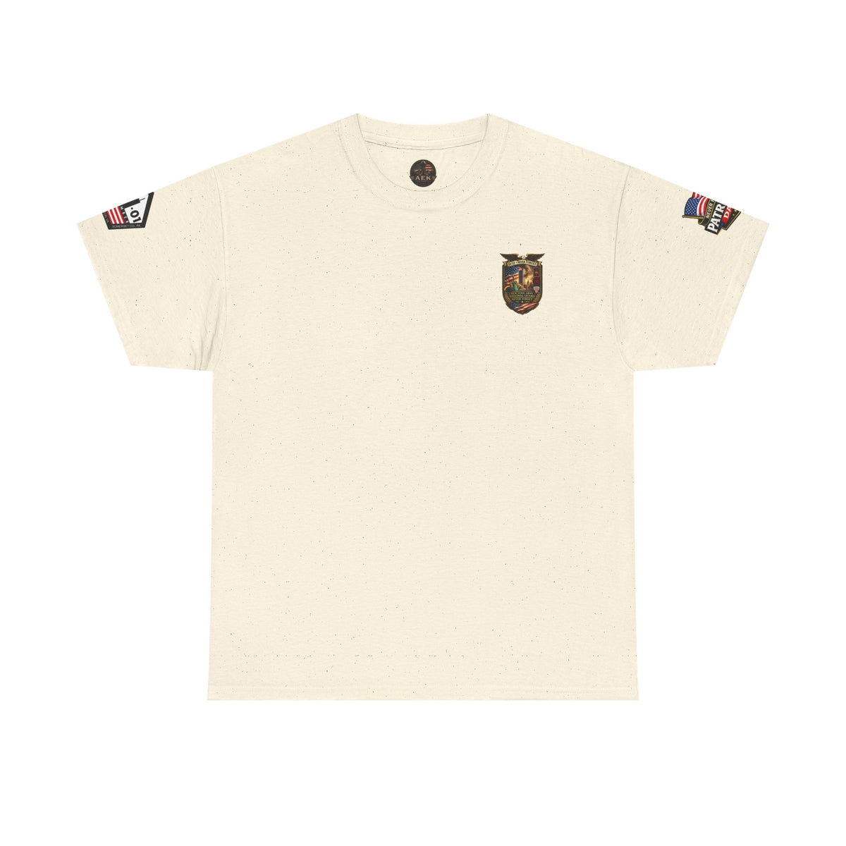 NYARNG Patriots Day Memorial Tee – "Never Forget" 25th Anniversary American Flag Shirt