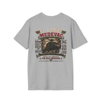 AEK Veteran Badge T-Shirt —9-Line MEDEVAC Tee