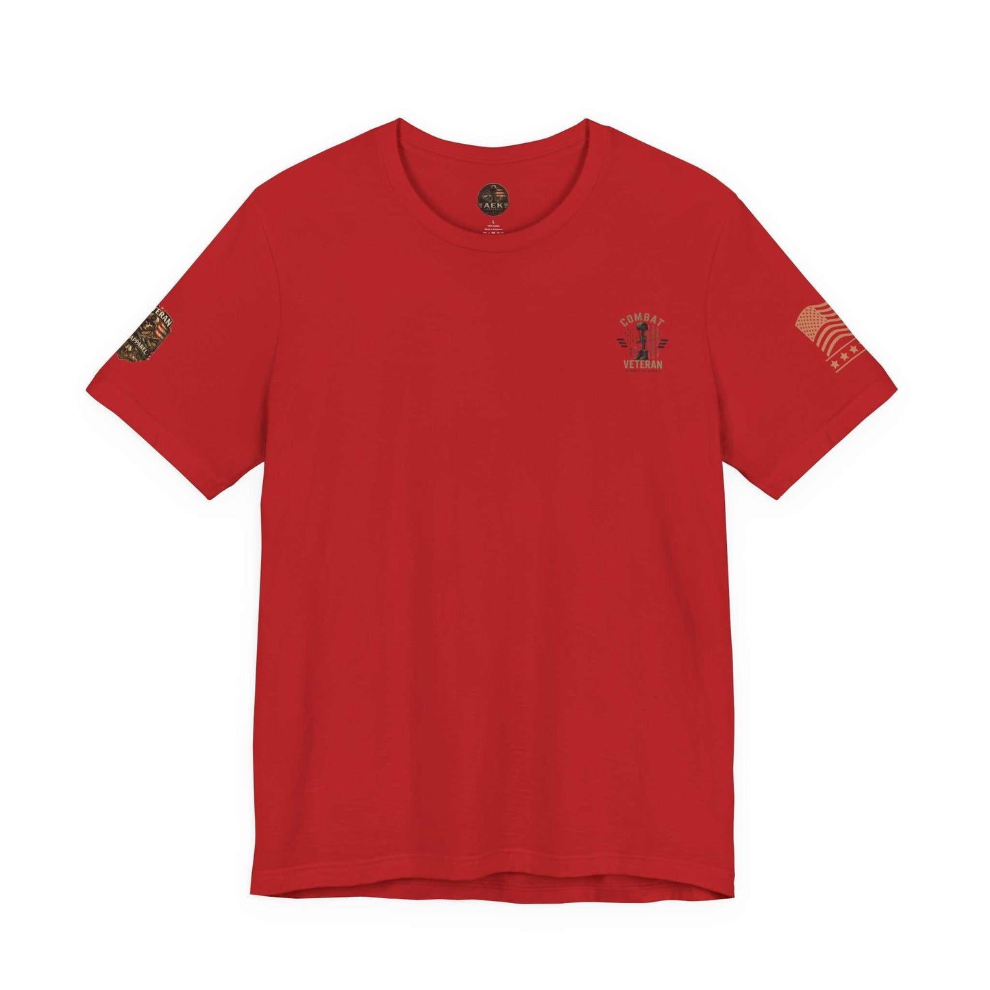 Afghanistan Combat Veteran T‑Shirt — Military Tribute Tee