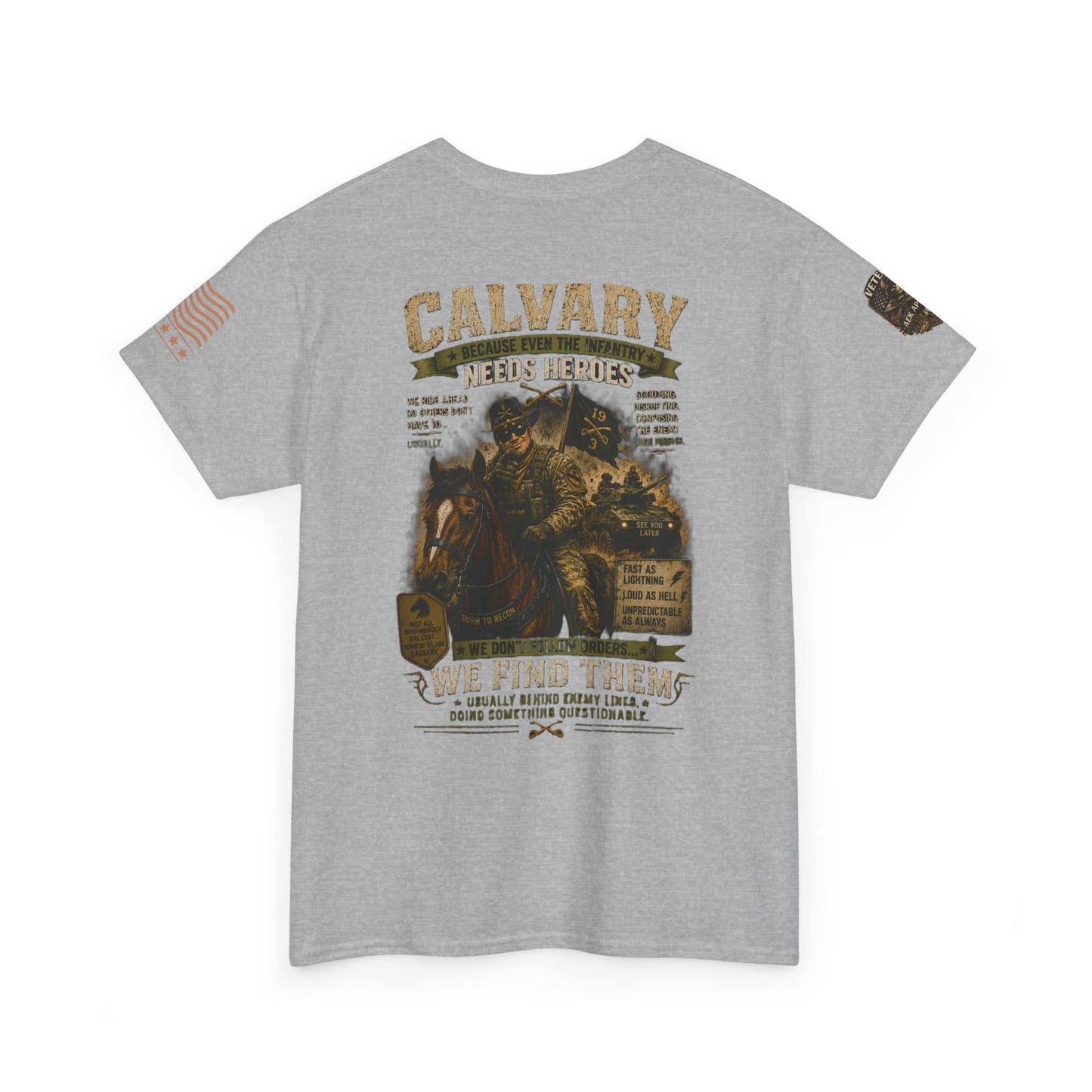 Calvary Vintage Truck Tee — “We Find Them” Rescue Tribute Shirt