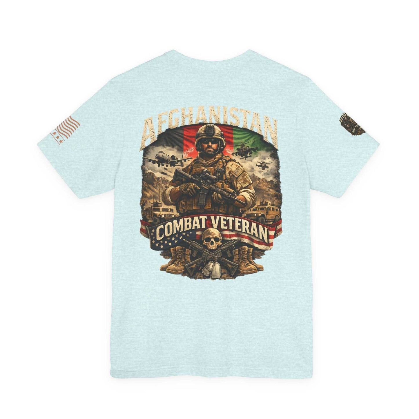 Afghanistan Combat Veteran T‑Shirt — Military Tribute Tee
