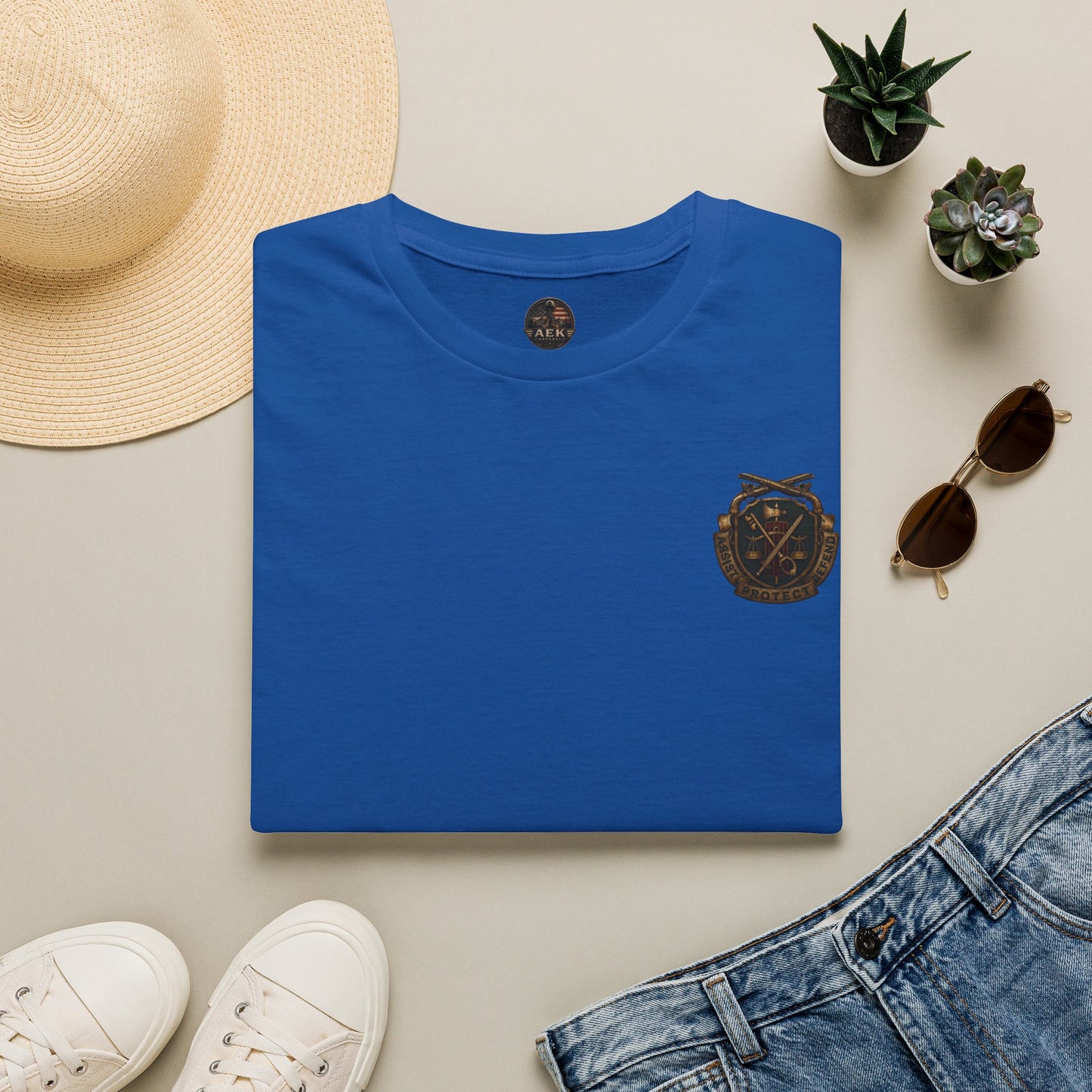 AEK Unit T-Shirt— 107th Military Police "Brooklyn's Finest" WTT Tee