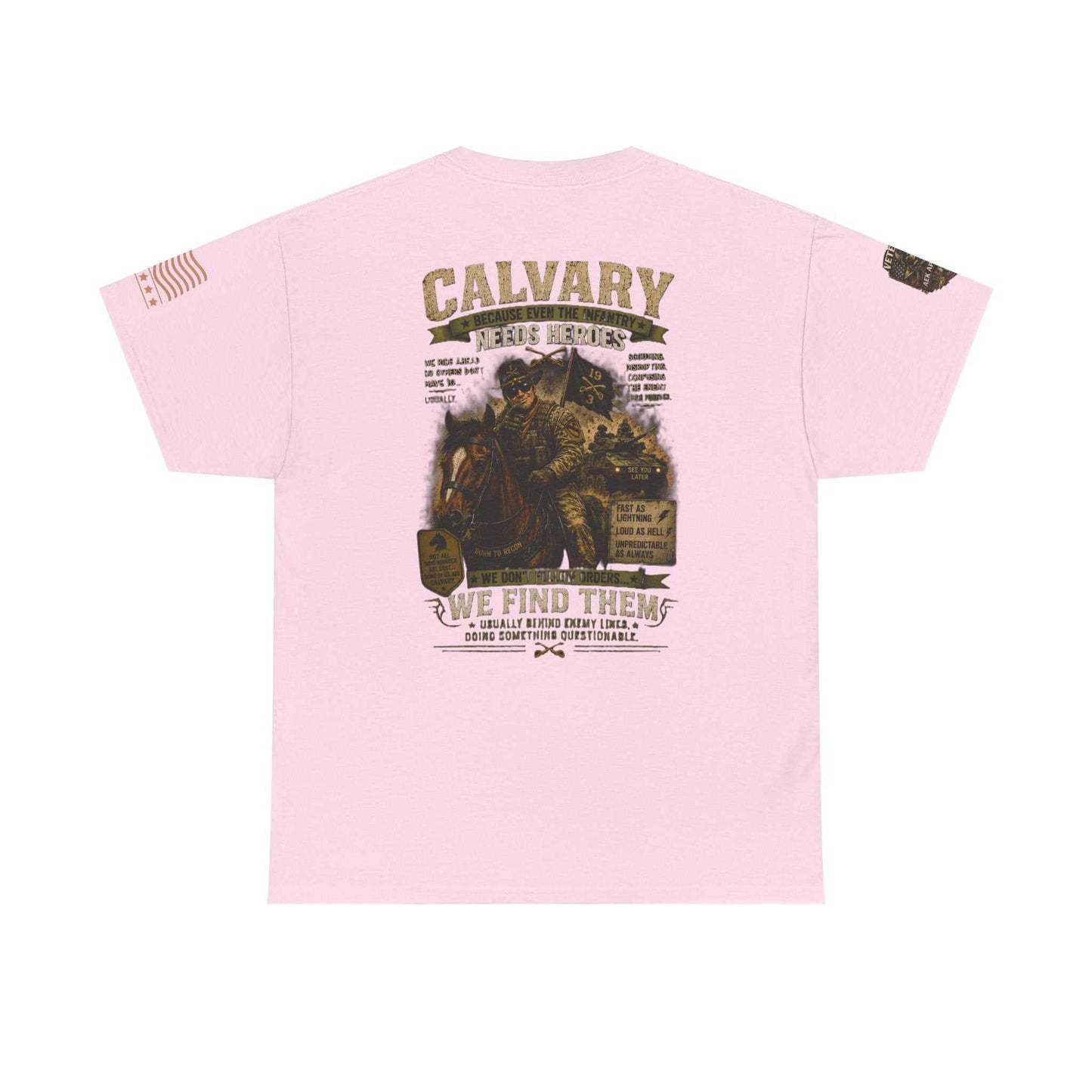 Calvary Vintage Truck Tee — “We Find Them” Rescue Tribute Shirt
