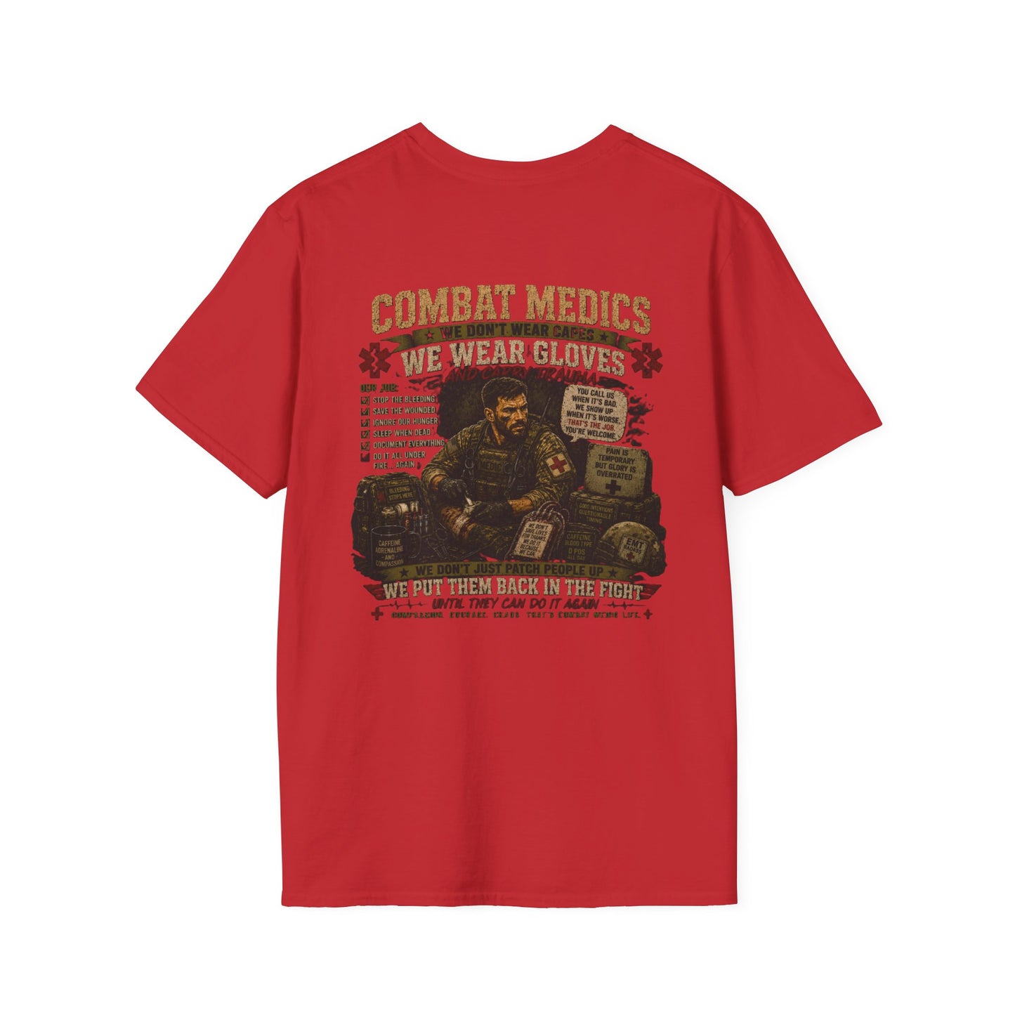 AEK Veteran Badge T-Shirt — Combat Medic Tee