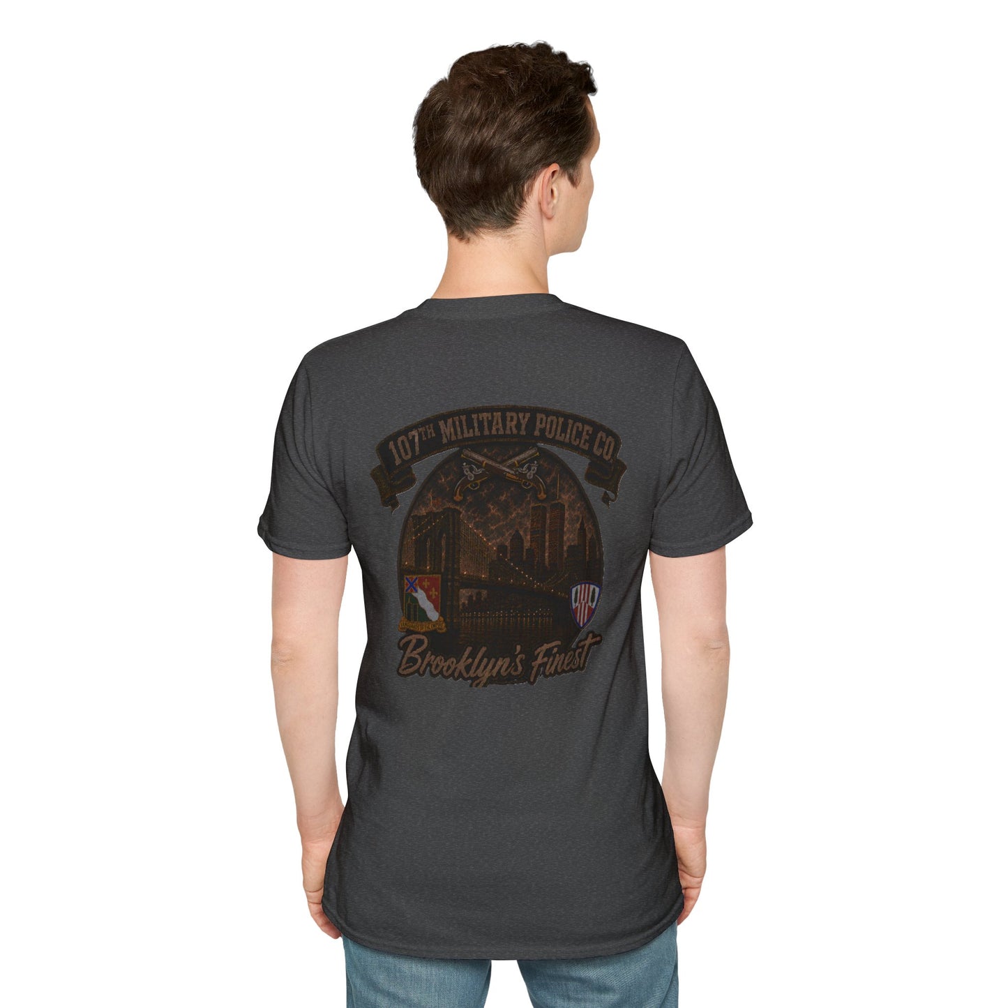 AEK Unit T-Shirt — 107th Military Police Tee "Brooklyn's Finest" WTC
