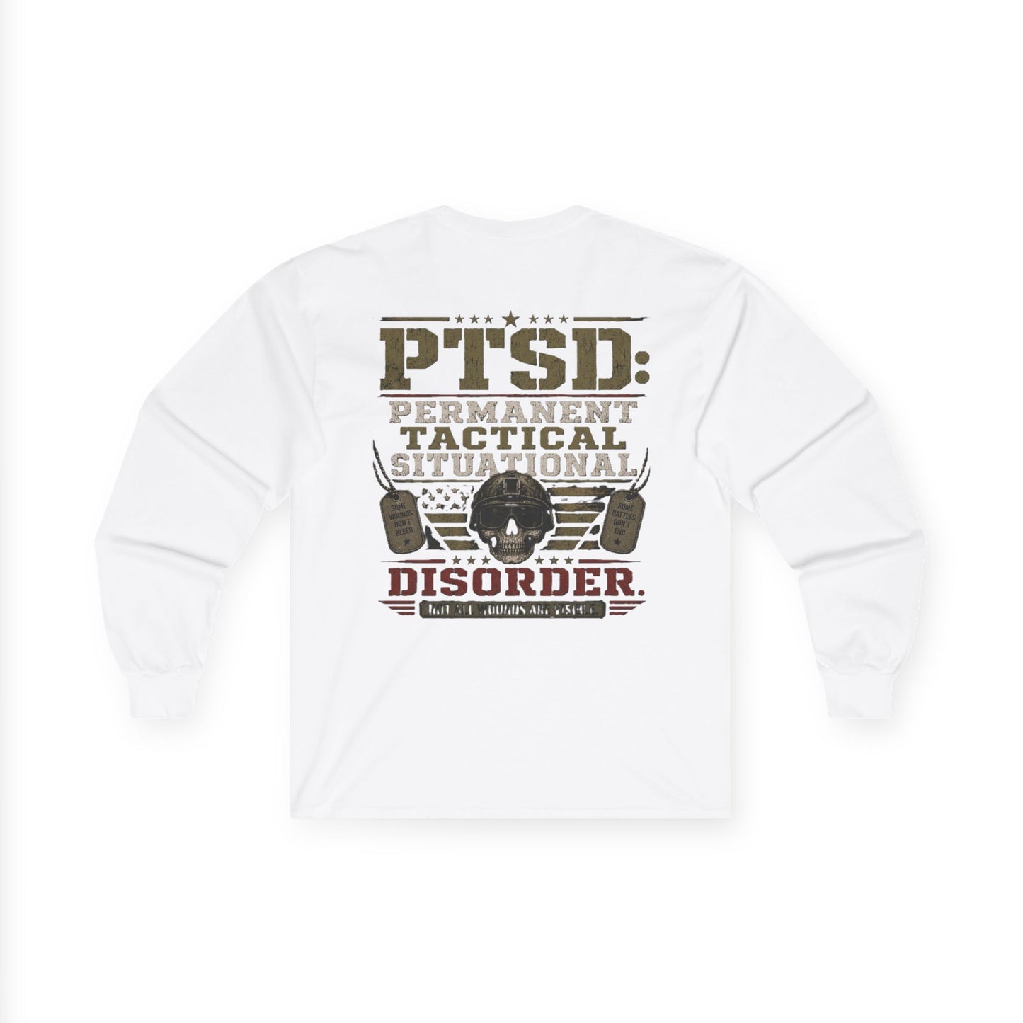 PTSD: Permanent Tactical Situational Disorder Long Sleeve Tee