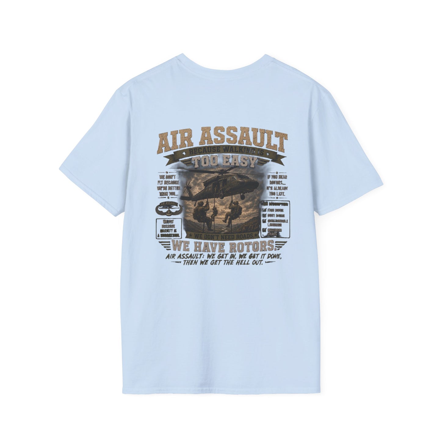 AEK Veteran Badge T-Shirt — AIR ASSAULT Tee