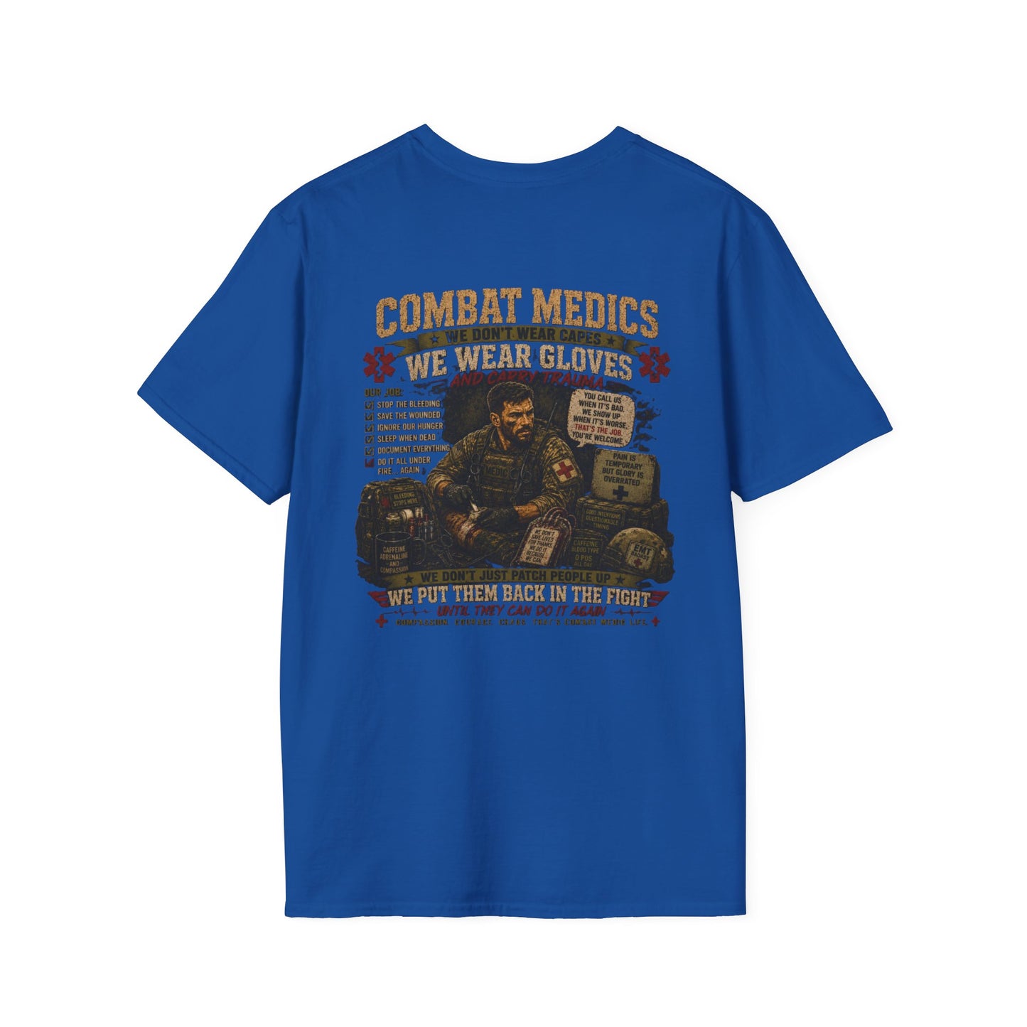 AEK Veteran Badge T-Shirt — Combat Medic Tee