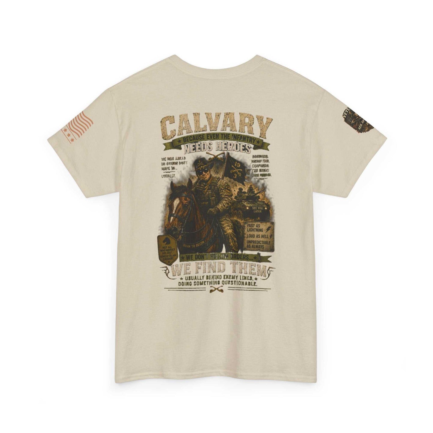Calvary Vintage Truck Tee — “We Find Them” Rescue Tribute Shirt