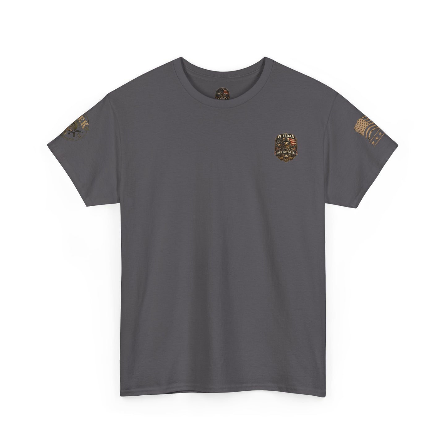 Navy Veteran Graphic Tee – 'Navy: Sea, Ports & Pride' Cotton T-Shirt
