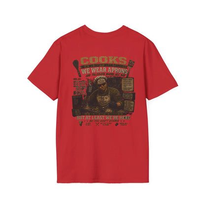 AEK Vet Badge Emblem - Military Cooks Sarcasm T-Shirt