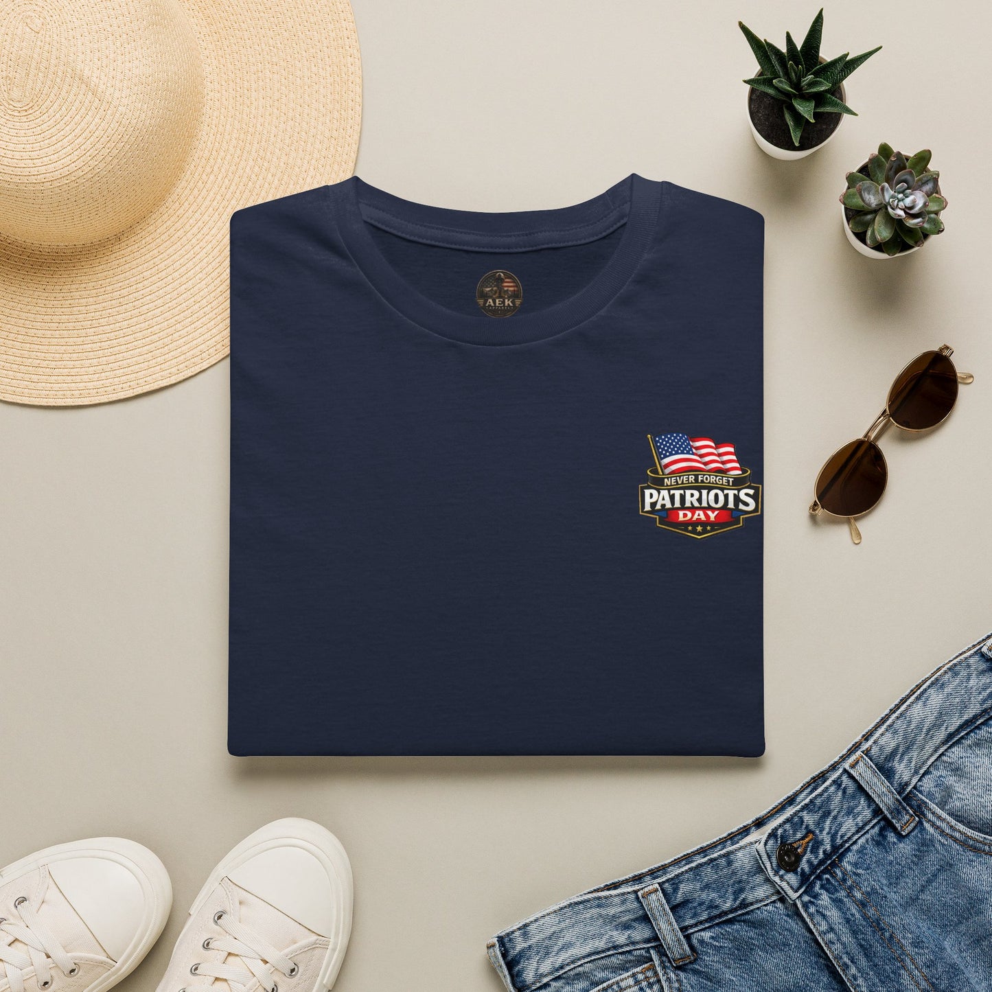 Copy of Copy of AEK Veteran Badge T-Shirt — AIRBORNE Tee