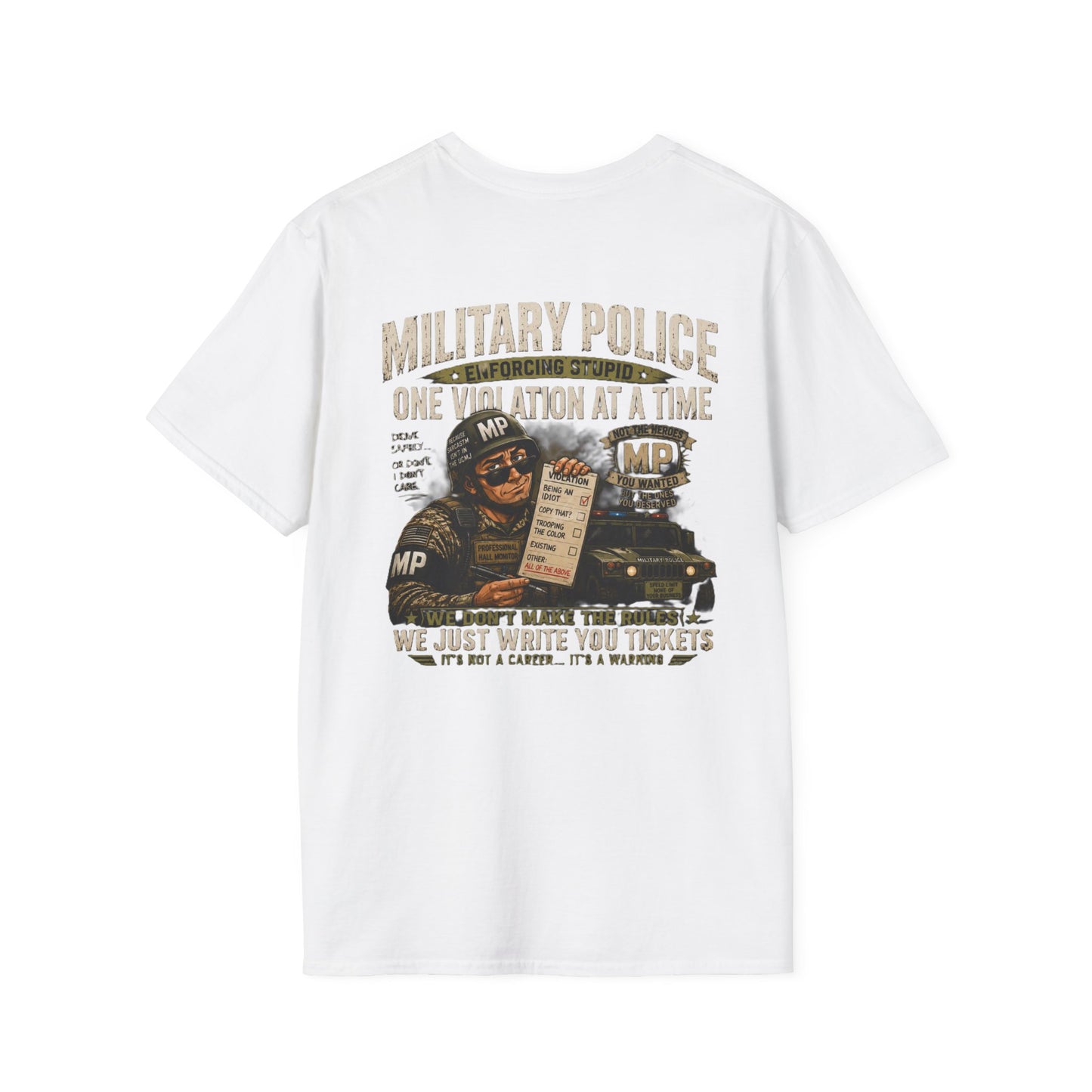 AEK Veteran Badge T-Shirt — Military Police Tee