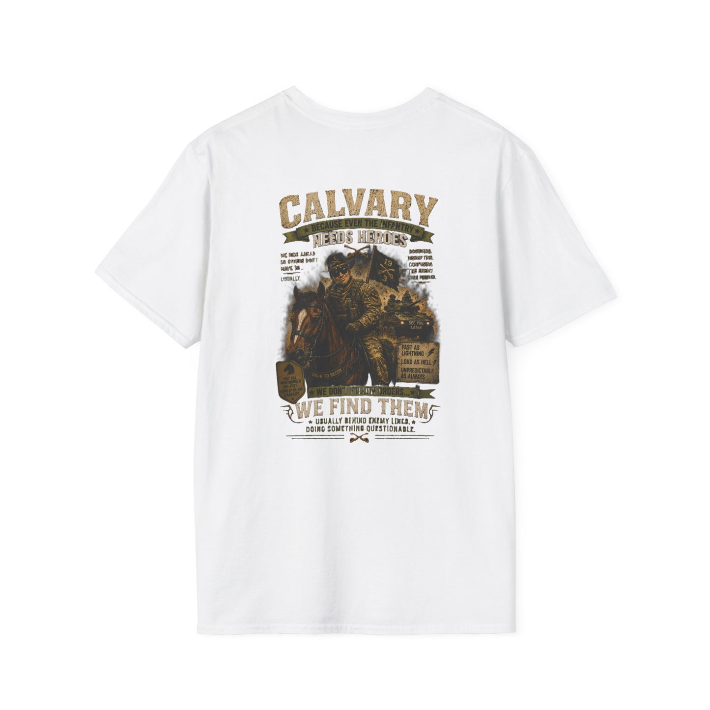 AEK Veteran Badge T-Shirt — Calvary Tee