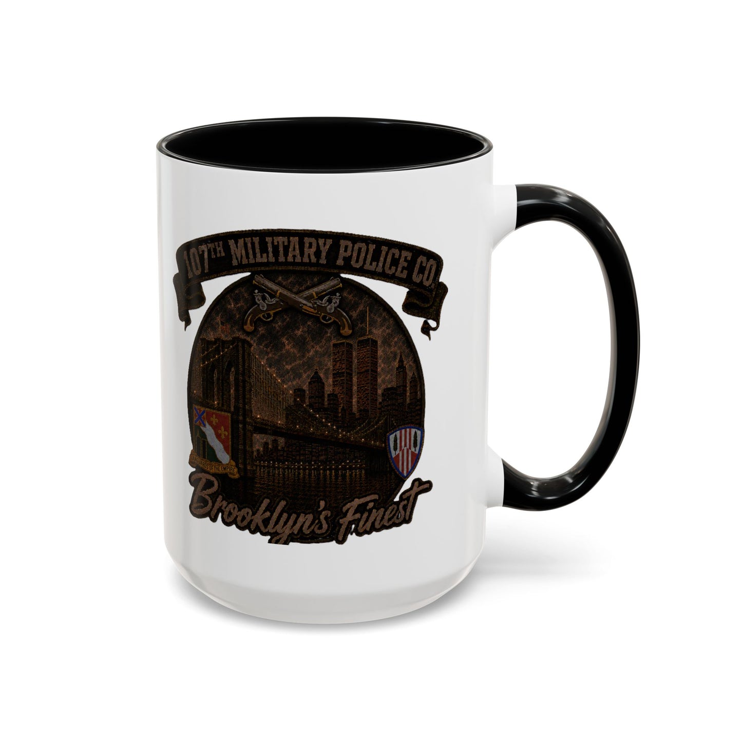 Brooklyn's Finest Military Police Coffee Mug — 11/15oz Accent Mug