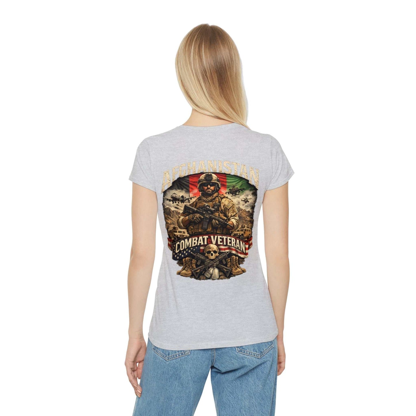 Afghanistan Combat Veteran Women's T-Shirt