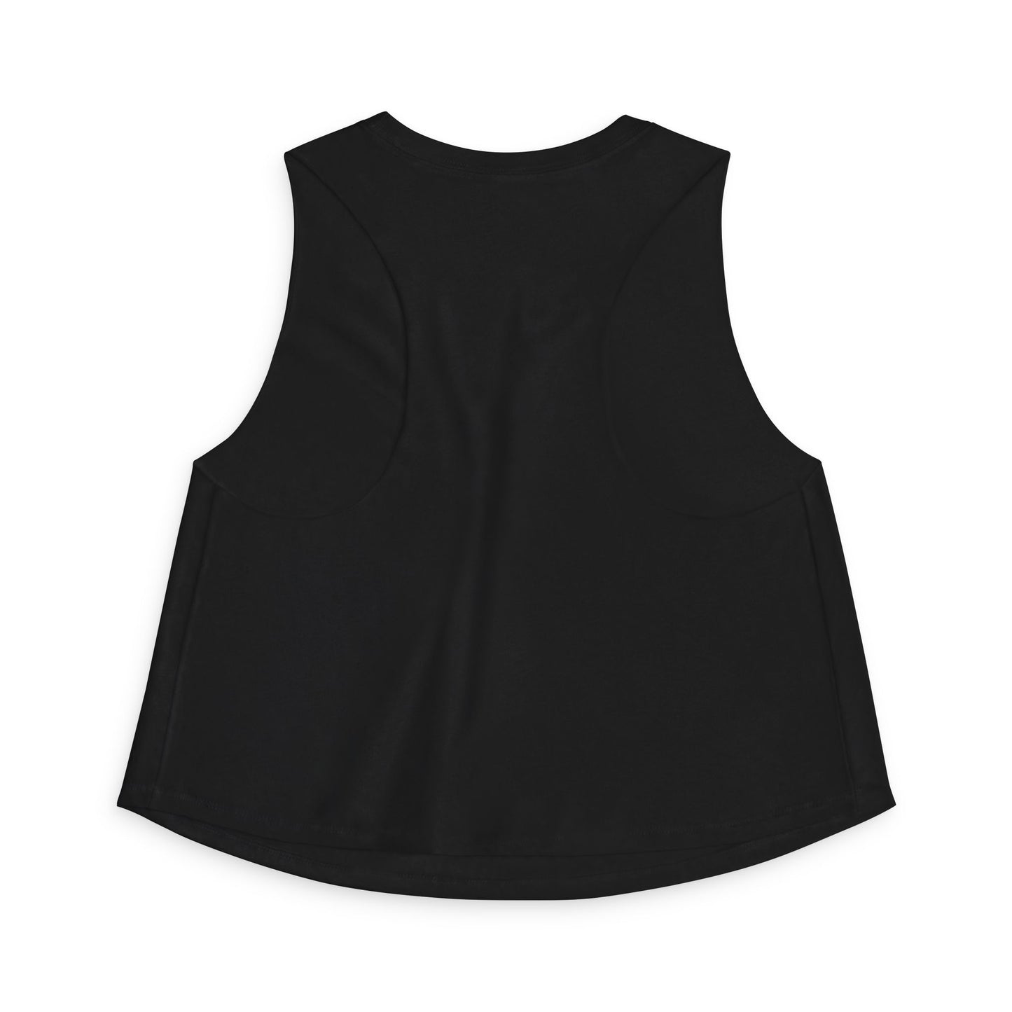 Crop Top — "Cute Until Triggered" Combat Veteran Graphic Tank