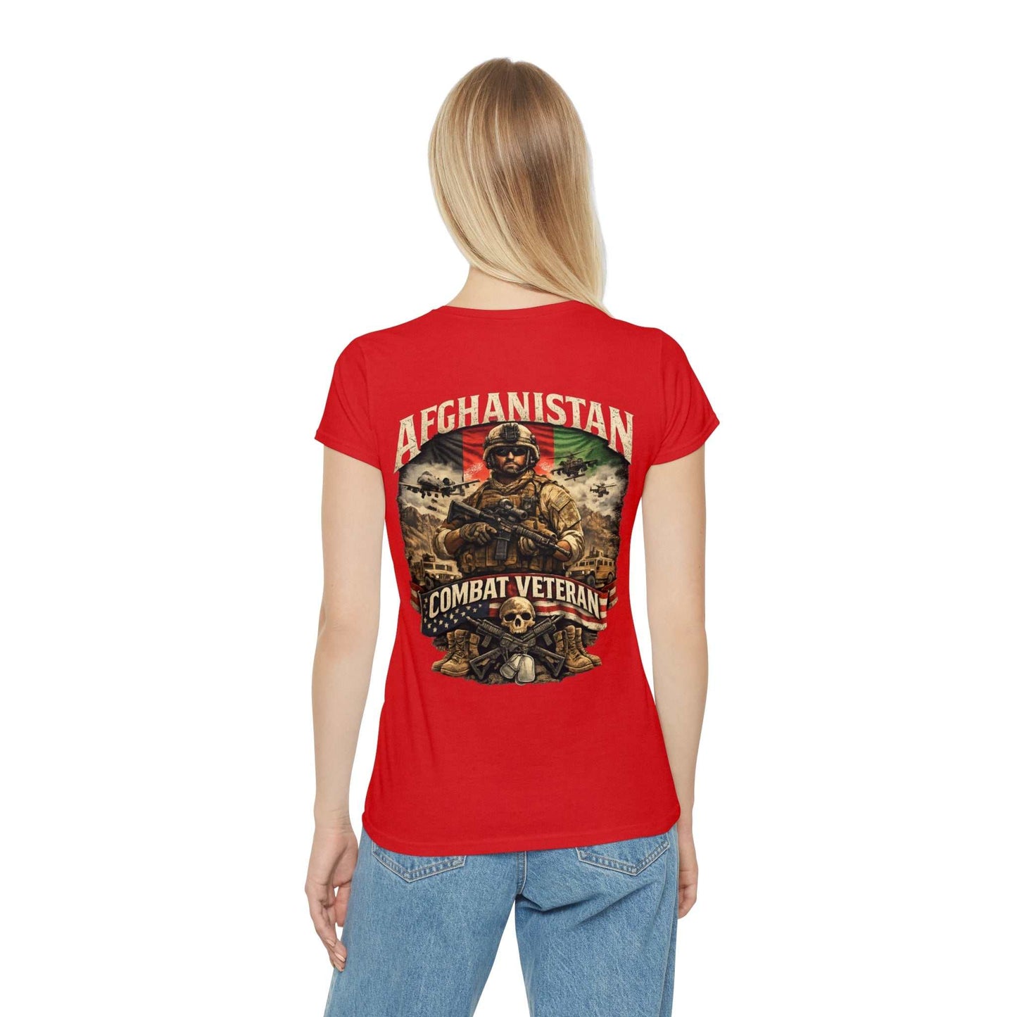 Afghanistan Combat Veteran Women's T-Shirt