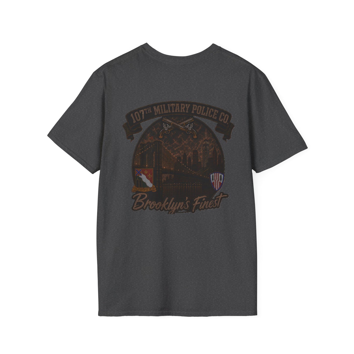 AEK Unit T-Shirt— 107th Military Police "Brooklyn's Finest" WTT Tee