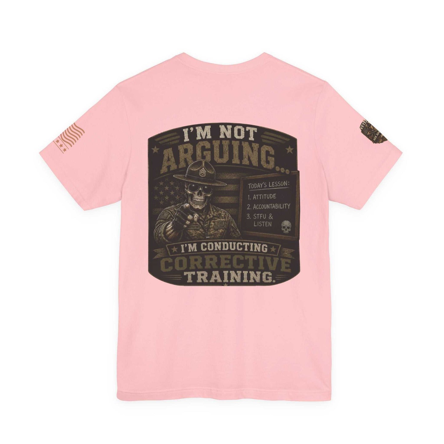 I'm Not Arguing — Conductive Corrective Training Graphic Tee
