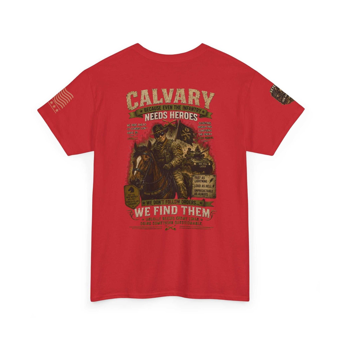Calvary Vintage Truck Tee — “We Find Them” Rescue Tribute Shirt