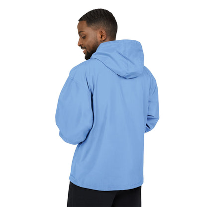 Embroidered "COMBAT VETERAN" Packable Anorak Jacket