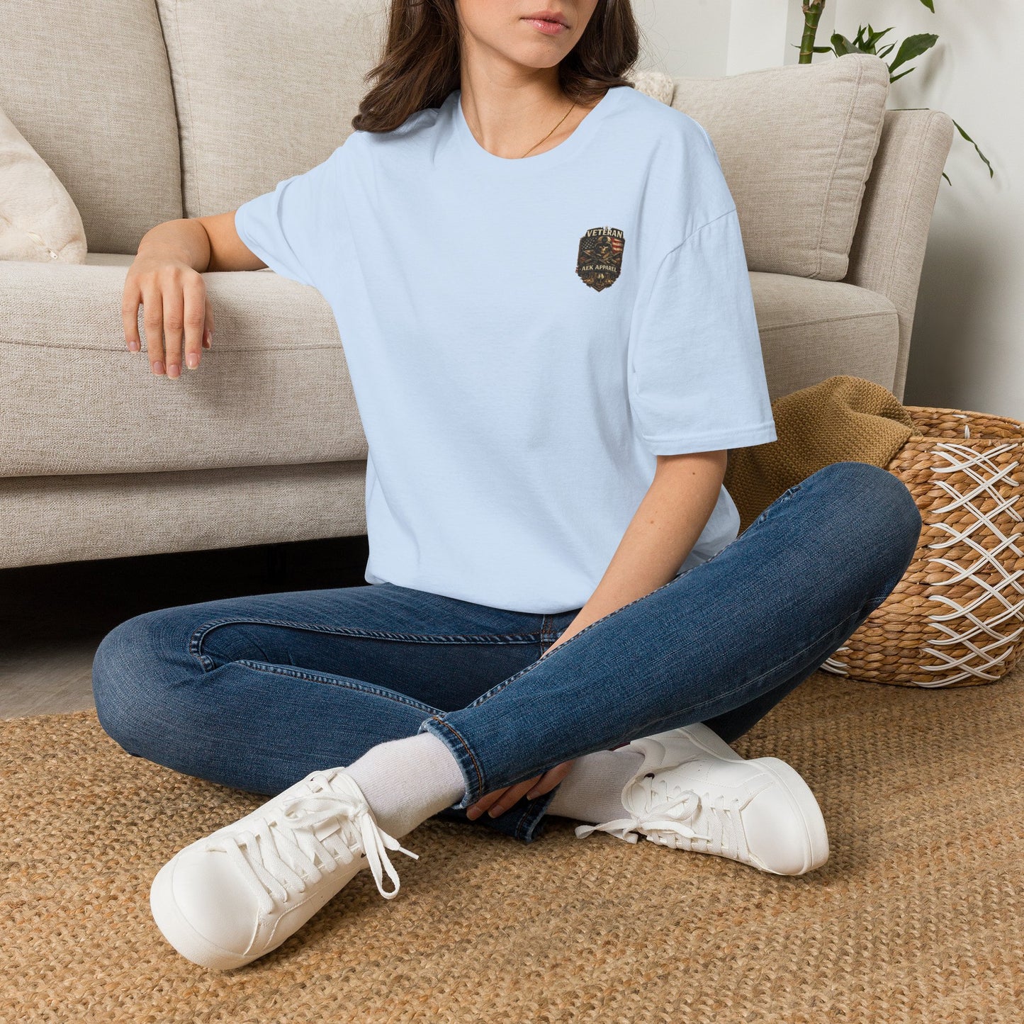 AEK Veteran Badge T-Shirt — Military Police Tee