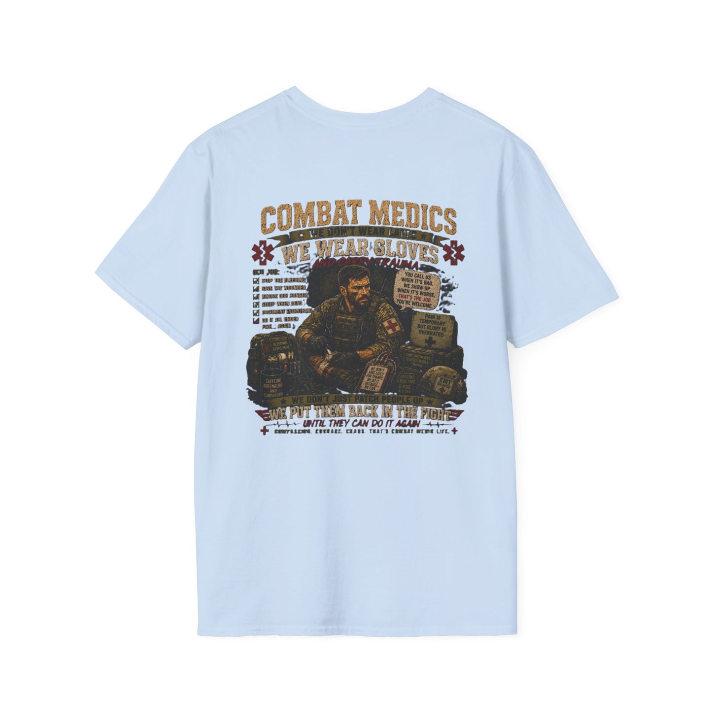 AEK Veteran Badge T-Shirt — Combat Medic Tee