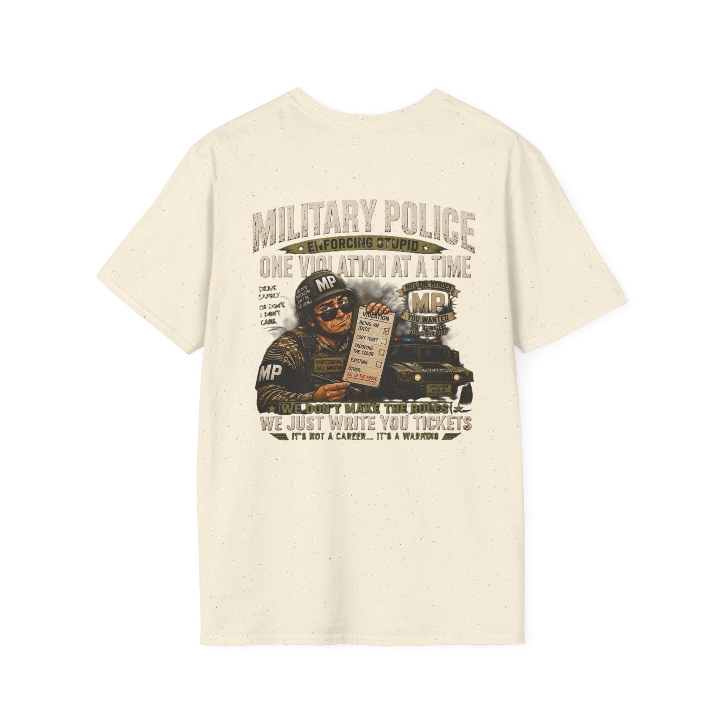 AEK Veteran Badge T-Shirt — Military Police Tee