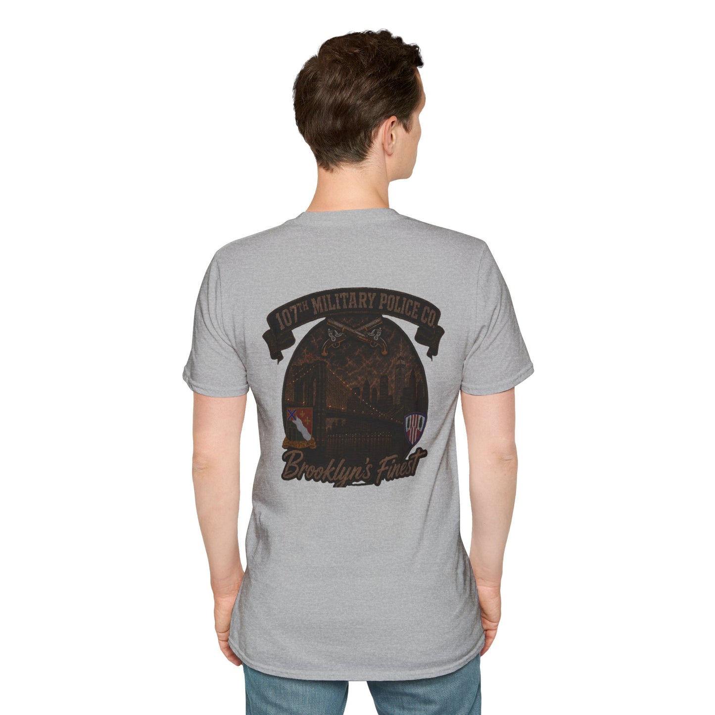 AEK Unit T-Shirt— 107th Military Police "Brooklyn's Finest" WTT Tee