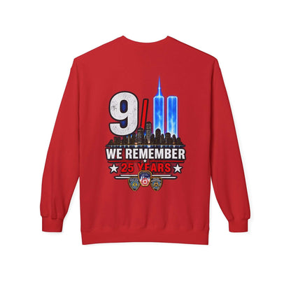 9/11 We Remember 25 Years Crewneck Sweatshirt