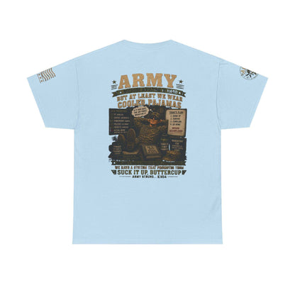 Army Vintage Graphic Tee — 'Army: Suck It Up, Buttercup' Military T‑Shirt