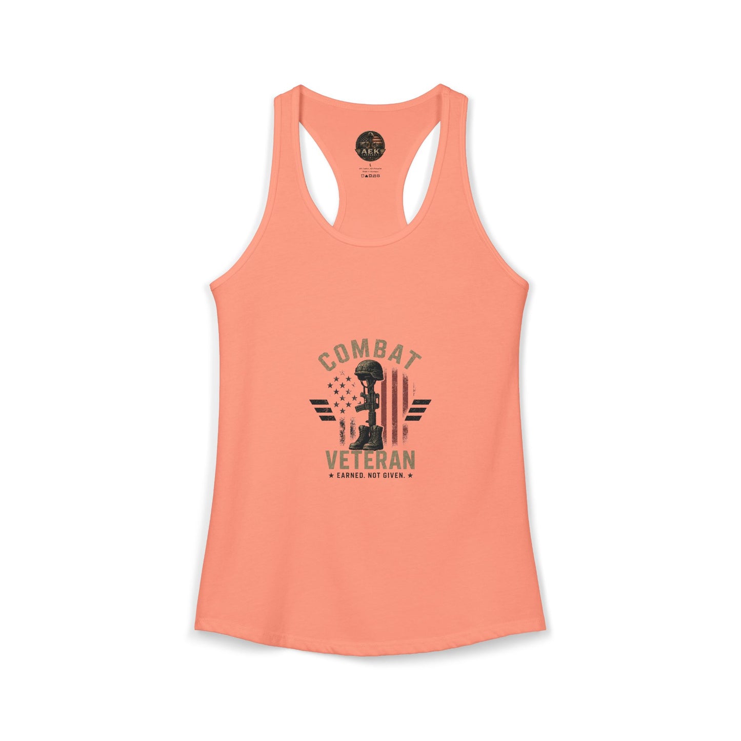 Women's Ideal Racerback Tank - 'My Makeup Cost Less than My Ammo'