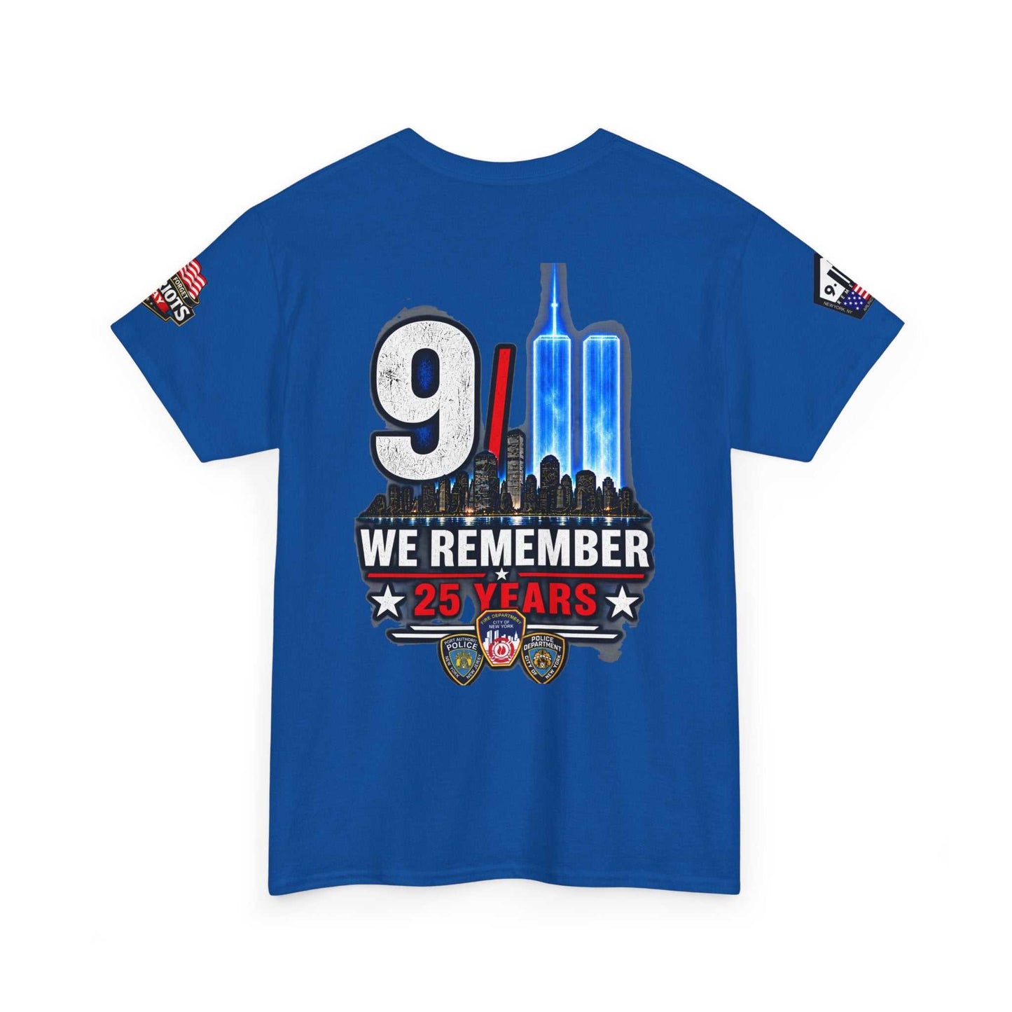 9/11 We Remember 25 Years T-Shirt