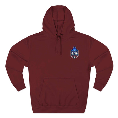 9/11 Remembrance Hoodie – We Remember 25 Years Tribute Fleece Hoodie