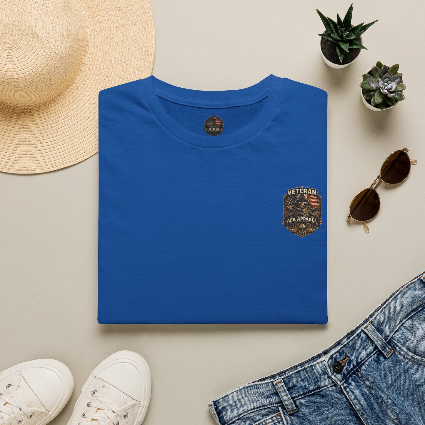 AEK Veteran Badge T-Shirt — Field Artillery Tee