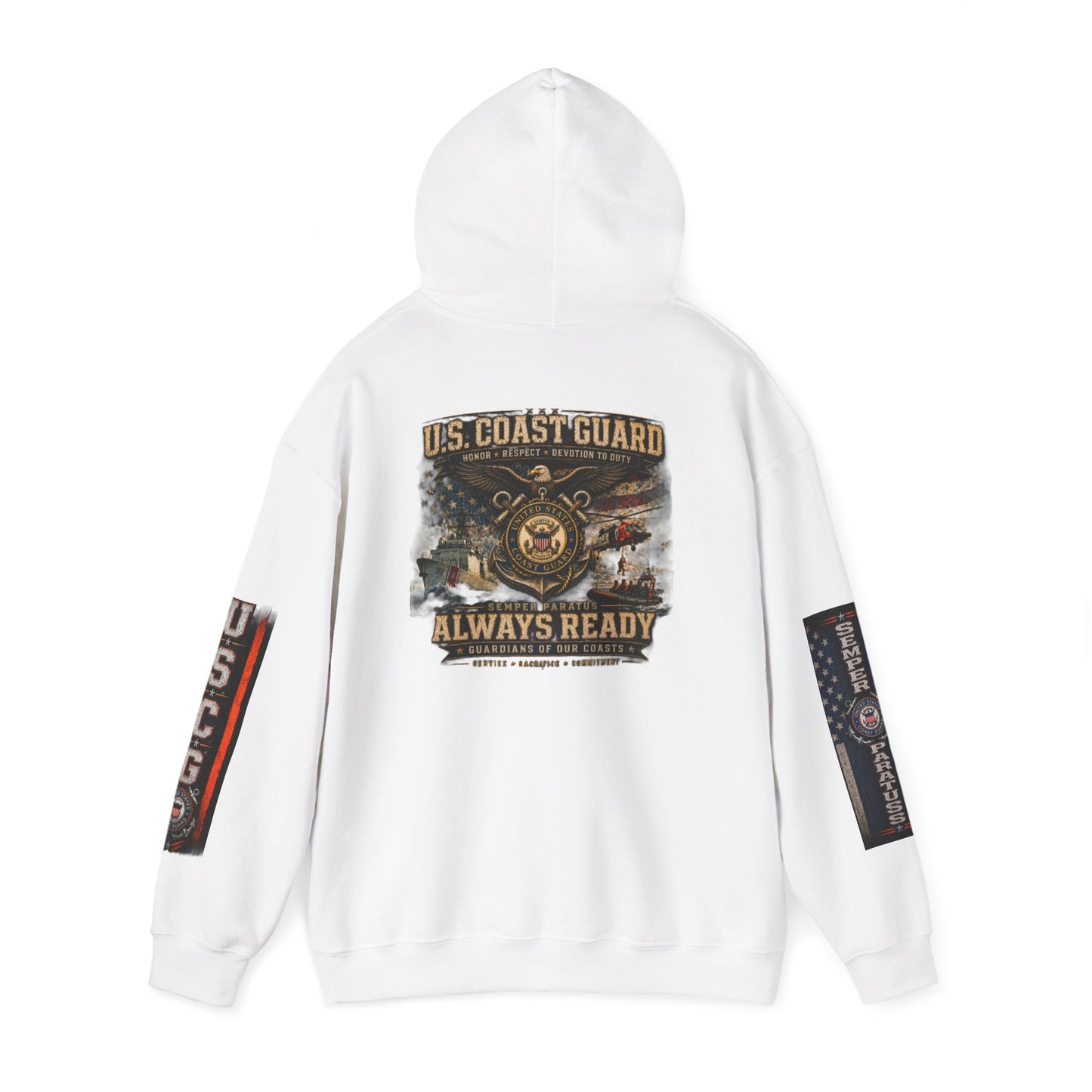 Copy of USMC Hoodie - Pride Is Forever Marine Corps Sweatshirt (AEK Skull Design)