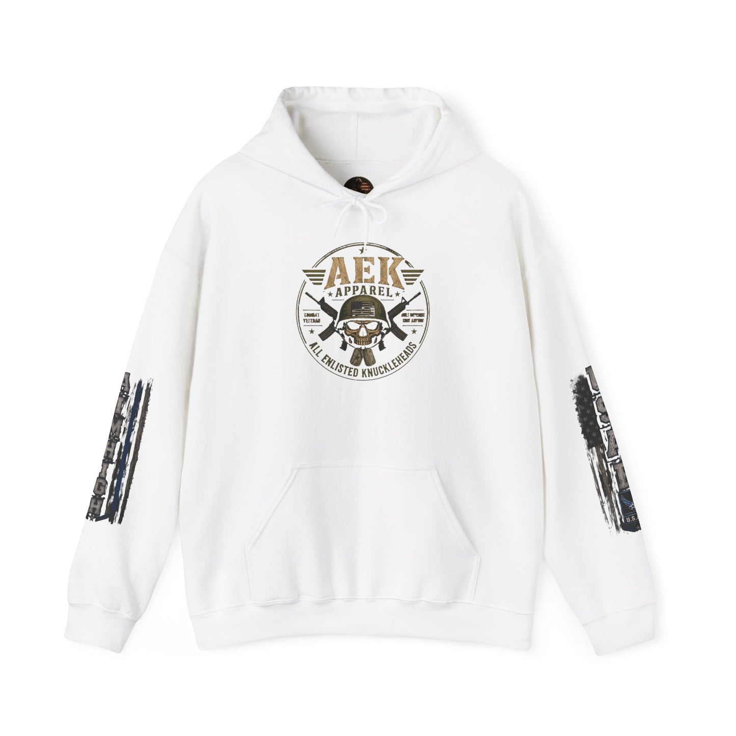 U.S. Air Force Vintage Logo Hoodie — Delivering Victory Military Pullover